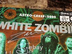 White Zombie Rare Band Signed Astro-Creep 2000 Vinyl LP Record Reissue Rob Photo