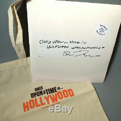 Whitelabel Vinyl Once Upon A Time in Hollywood 16/150 LP Berlin signed + Bag