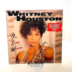 Whitney Houston I'm Every Woman vinyl record, Autographed RARE