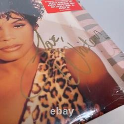 Whitney Houston I'm Every Woman vinyl record, Autographed RARE