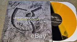 Wu Tang Clan Signed Vinyl Lp Record +coa Legend Of The Greatest Hits Killa Bees