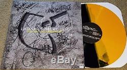 Wu Tang Clan Signed Vinyl Lp Record +coa Rare Legend Of Greatest Hits Colored