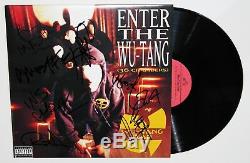 Wu-tang Clan Signed Enter The 36 Chambers Lp Vinyl Record Autographed Jsa Loa