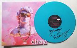 Yung Gravy SIGNED Gasanova Vinyl Record teal color JSA Autographed Snow Cougar