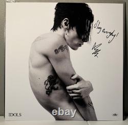 Yungblud IDOLS Signed and Personalized Supermonn Grey Vinyl RARE