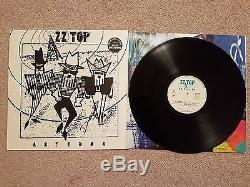 ZZ TOP Signed ANTENNA LP Vinyl Record SIGNED AUTO with COA Proof