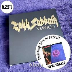 Zakk Sabbath Vertigo Signed Box Set Sealed Vinyl Lp Record Purple Live Ep Black