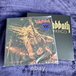 Zakk Sabbath Vertigo Signed Box Set Sealed Vinyl Lp Record Purple Live Ep Black